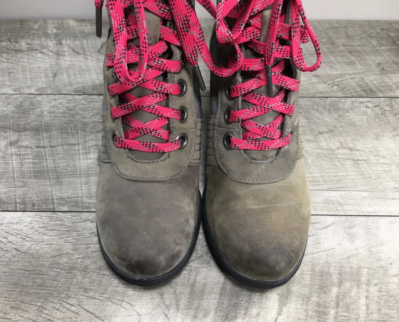 sorel lexie ii leather wedge winter snow boots