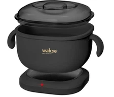 Wakse Ultimate Face & Body At-Home Waxing Kit, Silicone Warmer Wax Beads Sticks