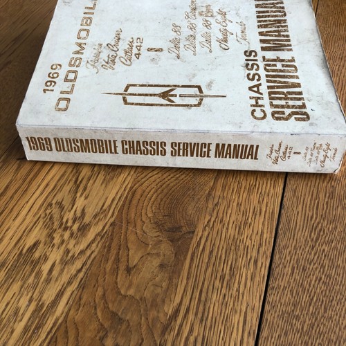 1969 Oldsmobile Chassis Service Manual Paperback - Picture 6 of 14