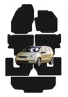 For Ford Galaxy 2006 - 2014 Rubber Tailored Full Car & Boot Floor Mat Set