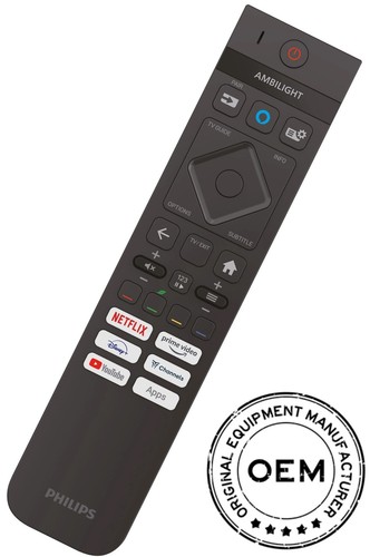 Original Fernbedienung für Philips 65OLED759 65PML9049 Ambilight OLED TV - Bild 1 von 6