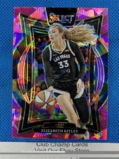 2025 #63 Elizabeth Kitley Panini Select WNBA Concourse Pink Ice Prizm Aces