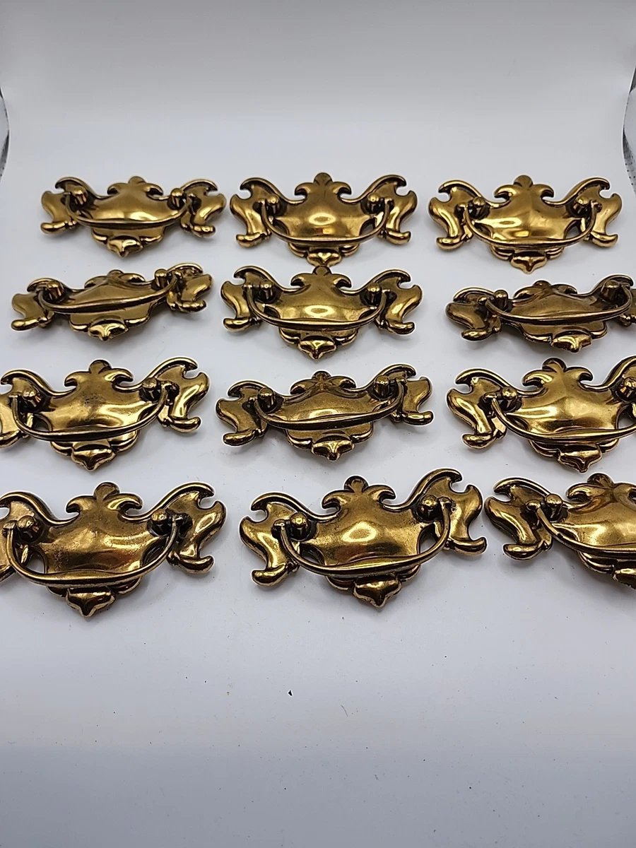Gold Metal Antique Drawer Pulls for sale | eBay