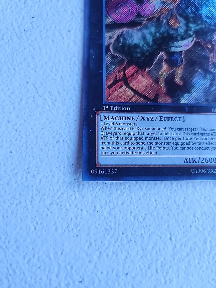 Yugioh Number 6: Chronomaly Atlandis REDU-EN092 (Secret Rare) 1st Edition #Y147 - Image 2 of 4