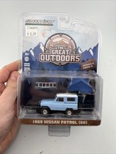 Greenlight 1969 NISSAN PATROL Light Blue '69 THE GREAT OUTDOORS S3