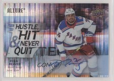 2021-22 Upper Deck Allure Hustle Hit & Never Quit Ryan Reaves #HH-7 Auto 13bh