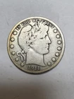 1911 D Barber Half Dollar NICE USED COIN !!