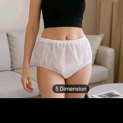 Culotte D'incontinence Réutilisable Unisexe Taille L - En PVC, Confortable Et Lavable