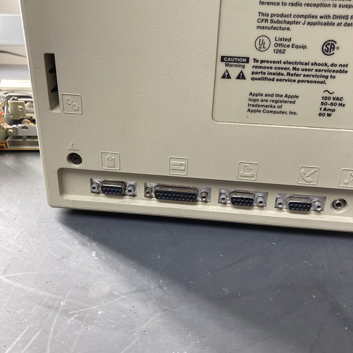 Apple Macintosh 512K Vintage Home Computer for repair/parts | eBay