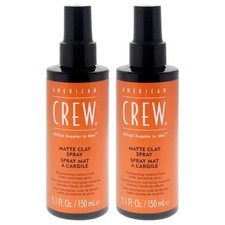 American Crew K0007350 5.1 oz Matte Hair Clay Spray for Men - Pack of 2