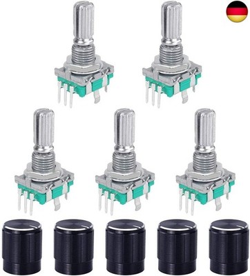 WayinTop 5 Set 360 Degree Rotary Encoder Module EC11 Digital Potentiometer