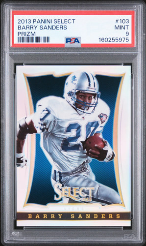 Barry Sanders [Prizm] #103 2013 Panini Select card
