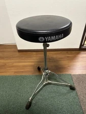 YAMAHA DS550U Drum Throne Adjustable Stool Chair Black