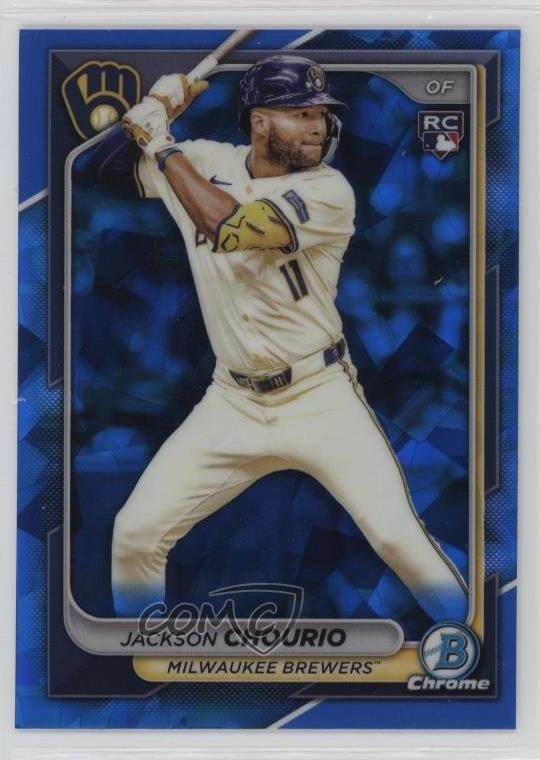 2024 Bowman Chrome Sapphire Edition Jackson Chourio #69 1m5g