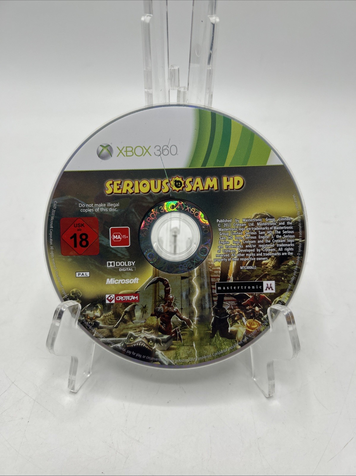 Xbox 360 Serious Sam HD - Disc Only