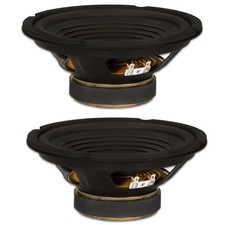 2 Goldwood Sound GW-208/4 OEM 8" Woofers 200 Watt each 4ohm Replacement Speakers