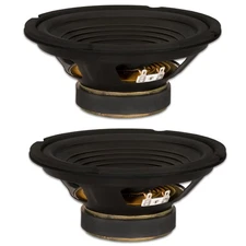 2 Goldwood Sound GW-208/4 OEM 8" Woofers 200 Watt each 4ohm Replacement Speakers