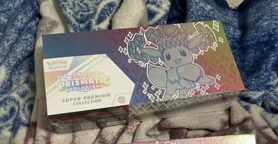Prismatic Evolutions Super-Premium Collection SPC Factory Sealed Box 