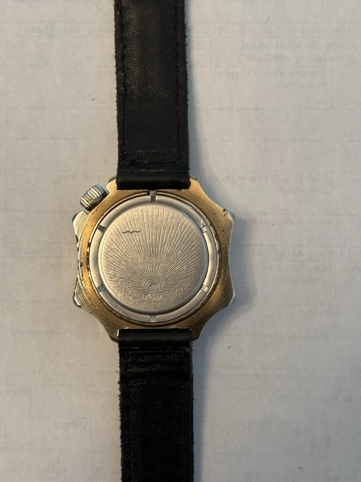 Vintage Vostok Komandirski Admiral’s Watch Mechanical (Manual) Working - Image 3 of 4