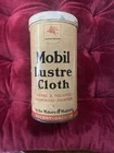 VINTAGE ORIGINAL ANTIQUE GAS OIL GENERAL STORE SIGN CAN MOBILOIL NICE