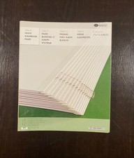 Creative Memories 8-1/2 x 11 WHITE Scrapbook Refill Pages 15 Brand NEW