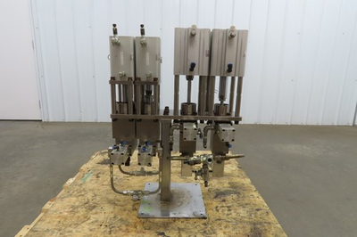 #ad Custom High Pressure Dual 2 Stage Piston Pump Pneumatic Cylinders $899.99