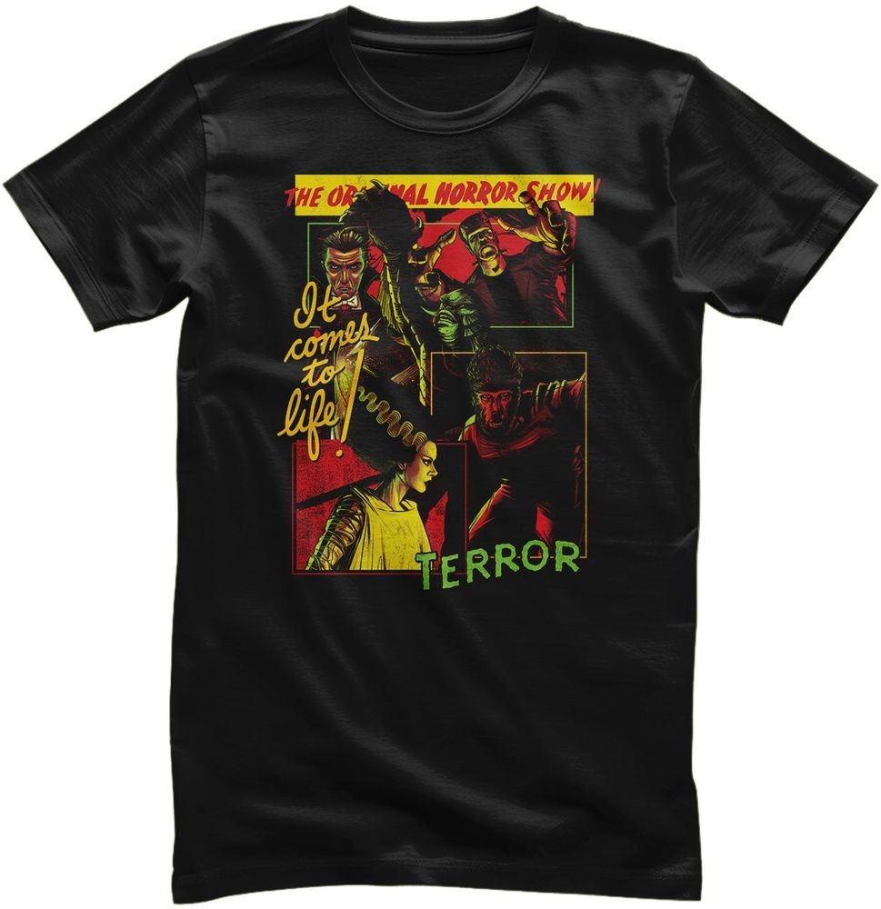 Universal Monsters T-Shirt-The Original Horror Show UV-1-MON027