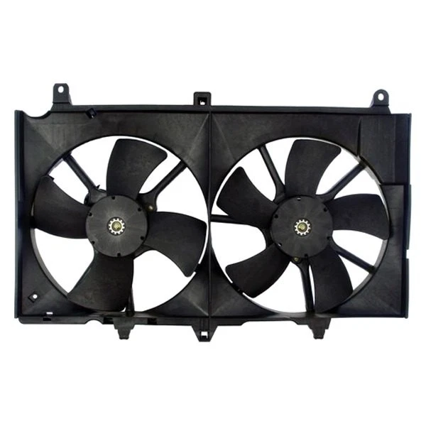 For Infiniti G35 2003-2005 VDO Dual Radiator & Condenser Fan Assembly — 第 3/3 张图片
