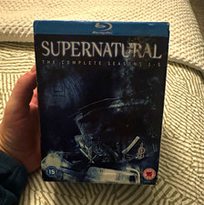 Supernatural Complete Seasons 1-5 Blu-ray Box Set 15 Jared Padalecki Ackles
