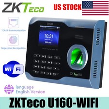 ZKTeco U160 Based Time Clock Fingerprint Password Employee Attendance Machine