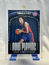 2021-22 Panini NBA Hoops - Now Playing Cade Cunningham #1 (RC)