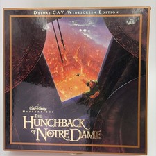Hunchback of Notre Dame Walt Disney Deluxe Box Set Laserdisc Collection CAV