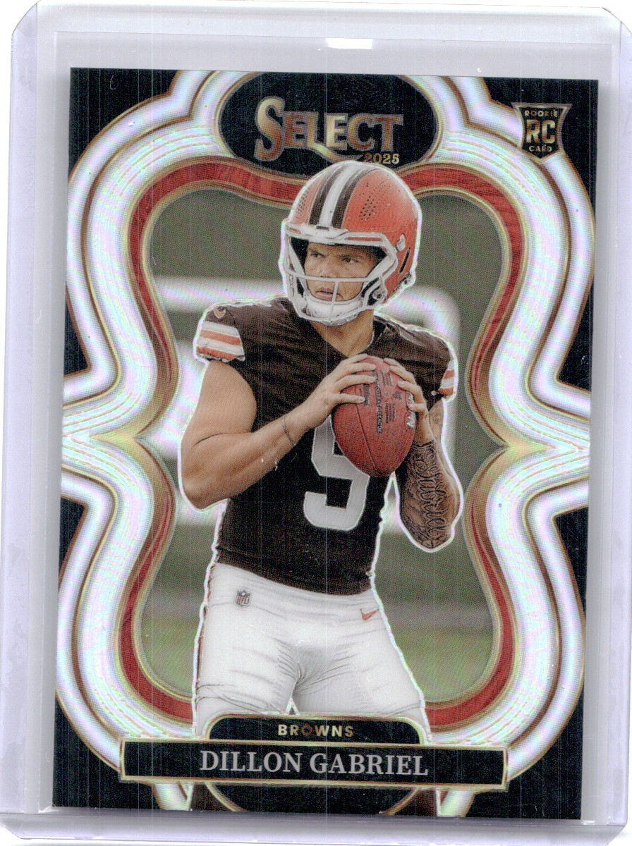 2025 Panini Select #355 Dillon Gabriel Silver Prizm