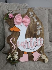 Silly Goose Nursery Wall Decor Custom