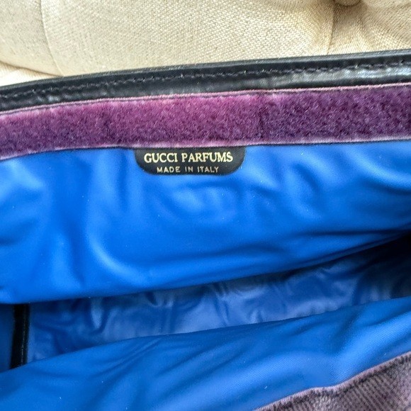 Gucci Vintage Parfums GG Supreme Web Stripe Clutch thumbnail 6