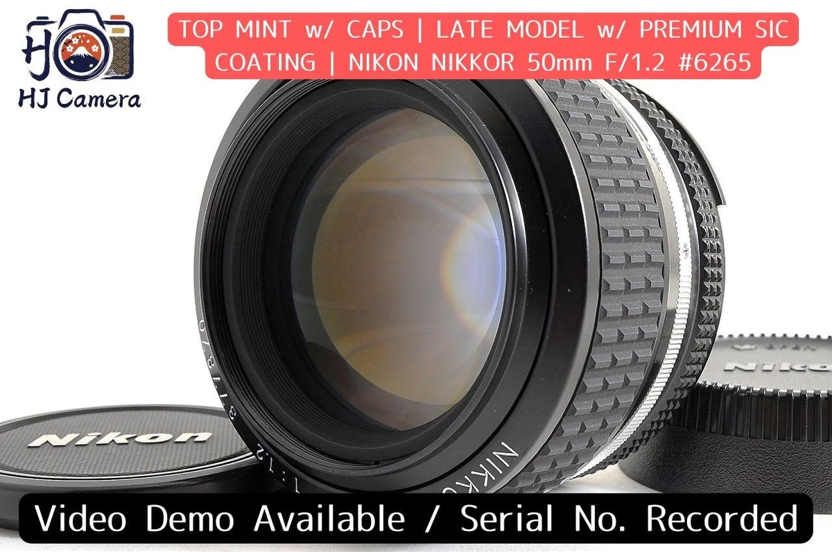 Nikon AI-S 50mm Focal f/1.2 Camera Lenses for sale - eBay