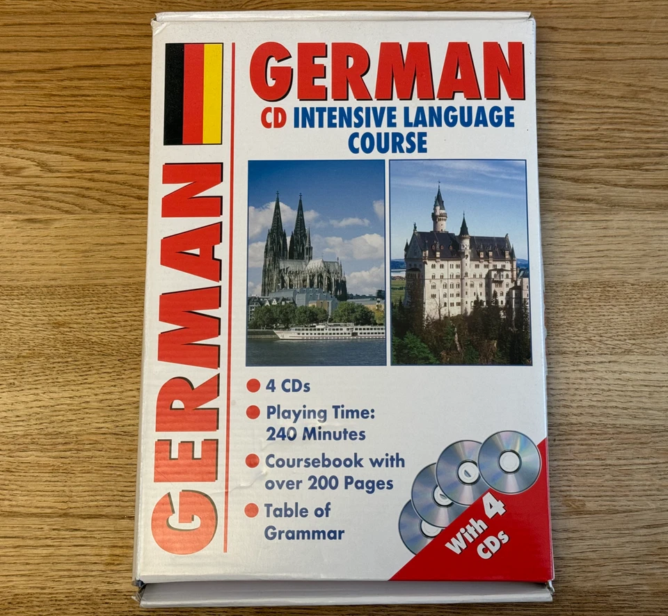 GERMAN CD INTENSIVE LANGUAGE COURSE WITH COLLINS GERMAN VERBS (GREAT CONDITION) - Image 2 of 4