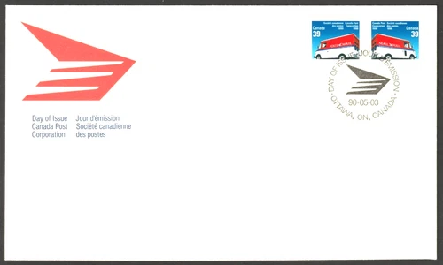 CANADA 1990 "CANADA POST CORPORATION" FIRST DAY COVER !! M135