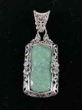 Sarda Sterling Silver Pendant Bali Artisan