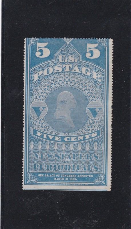 STAMPS UNITED STATES BACK OF THE BOOK NEWSPAPER STAMPS