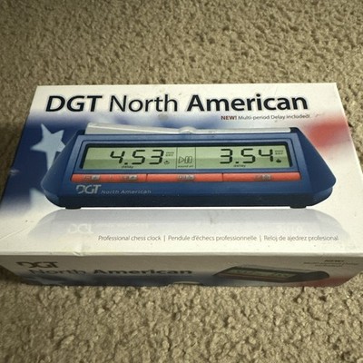 DGT North American Professional Chess Clock  multi-period delay 