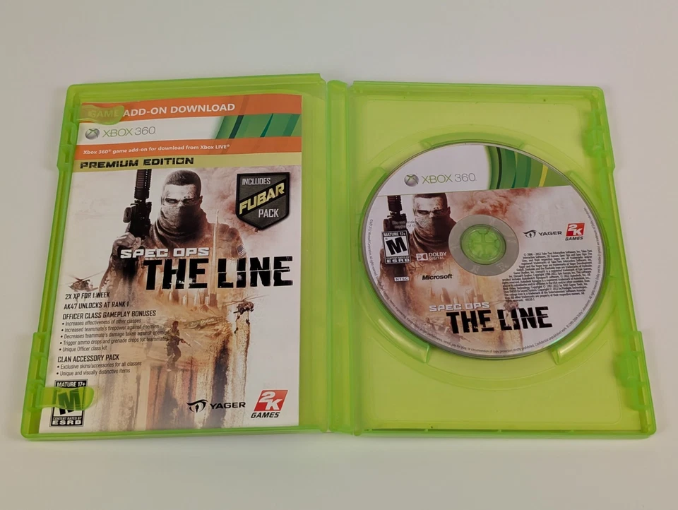 Spec Ops: The Line Premium Edition (Xbox 360)➡️CIB - Tested - Near Mint 📀! - Image 3 of 4