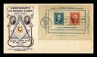 DR JIM STAMPS US COVER CIPX SOUVENIR SHEET FDC SCOTT 948 KNAPP FLEETWOOD