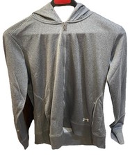 under armour ua storm Women s Gray jacket xl Active Wear Zip Up Hoodie
