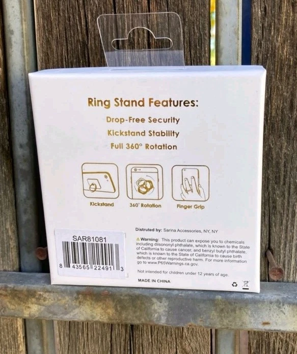 Подставка-кольцо с листьями марихуаны для сотового телефона - Изображение 3 из 4