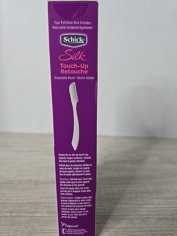 Kit de recortadora de aseo Schick Hydro Silk acabado perfecto 8 en 1 para mujer Foto 4 de 4