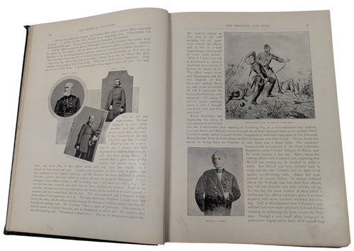The Memorial War Book Williams 1894 2000 Illustrations HC Civil War - Picture 10 of 20