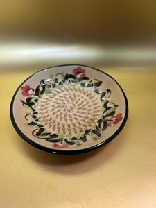 Colorful Vibrant Ceramic Garlic Grater Plate Made in Spain