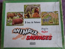 ANCIENNE BOITE DE 3 PUZZLES  COMPLETE