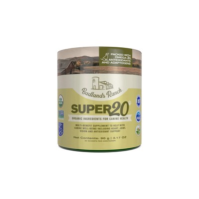 - Super20 Canine Supplement Organic Ingredients Multi-Benefit Supplement, Ash...